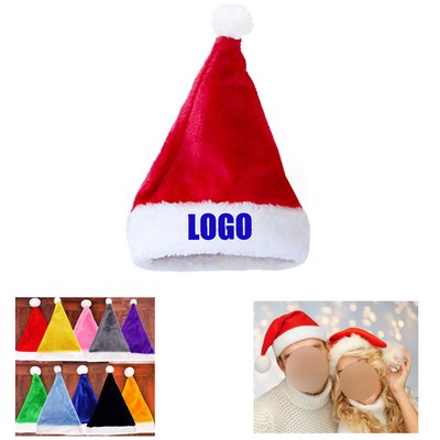 Santa Hat - Short Plush