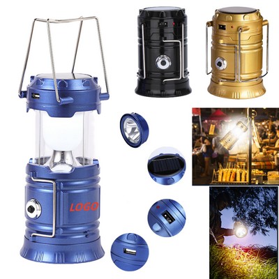 Rechargeable Solar Camping Lights