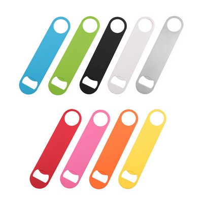 Vinyl Coated Stainless Steel Bottle Opener