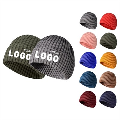 Acrylic Embroidered Beanie