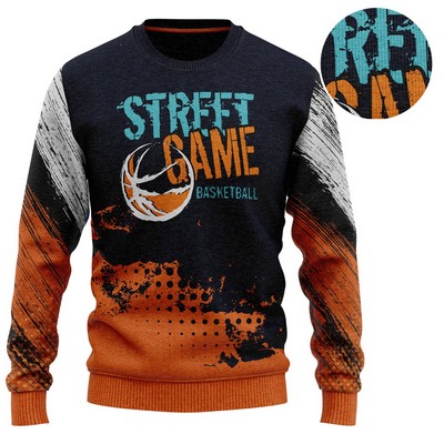 Fully Sublimated Crew Neck Sweatshirts