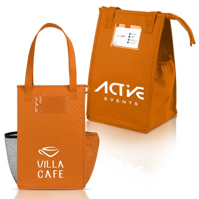 Therm-O Insulated Non-Woven Grocery Tote Bag-Ocean