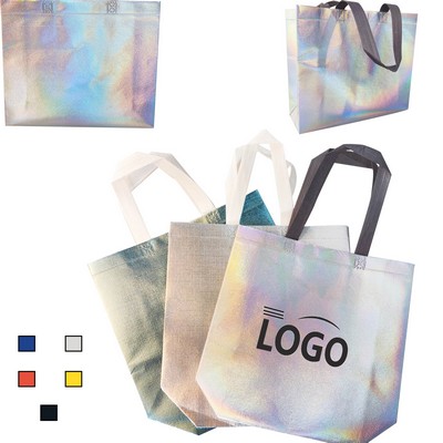 12.6"L x 11"W Multi-Color Non-Woven Aluminum Coated Bag