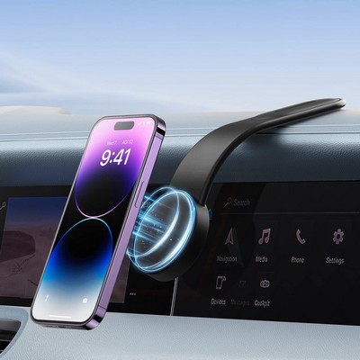 Magnetic Flexible Dash Mount 15W Wireless Charger/Phone Mount