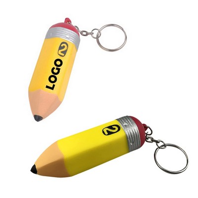 Stress-Relieving Pencil Fidget Keyring