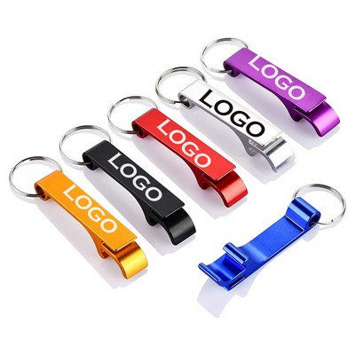 Premium Metal Keychain Bottle Opener Beverage Bottle Opener