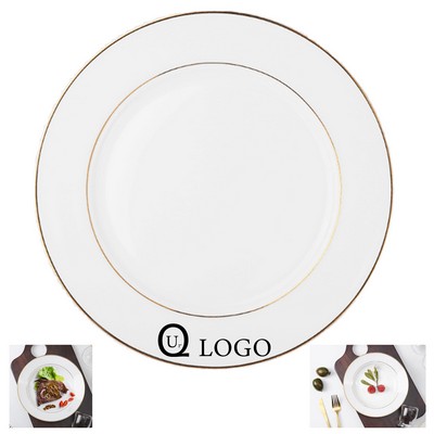 10 Inch Flat Dinner Plates