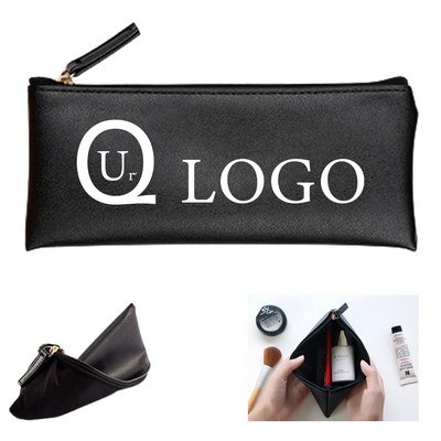 Pu Leather Pencil Bag