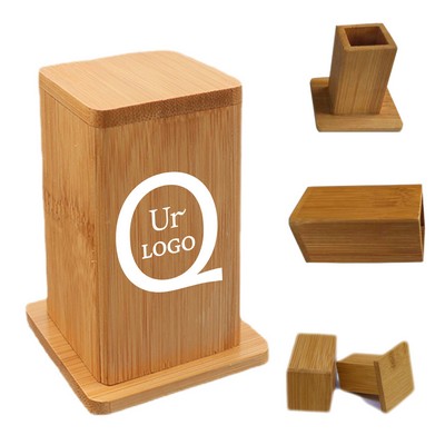 Bamboo Toothpick Organizers