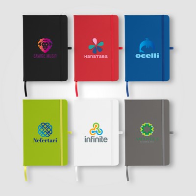 Wilde Recycled Hard Cover Journal - A5 5.5'' x 8.3'' - Full-Color Inkjet