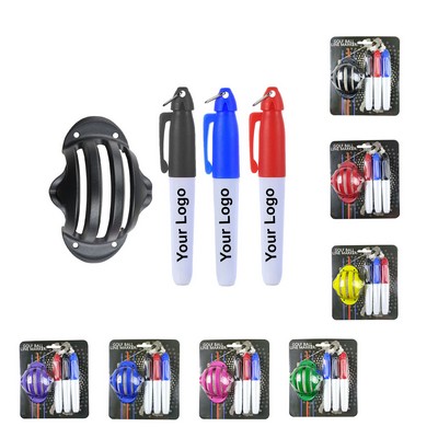 Golf Ball Line Marker Tool Set