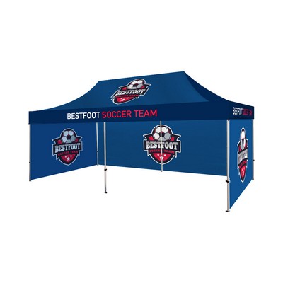20' Aluminum Canopy Tent - Standard Tent Fabric (Frame+Topper)