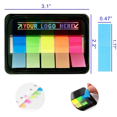 Colorful Paper Blank Pages Sticky Notes Tabs