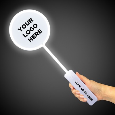 LED White Circle Wand