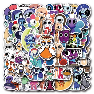 Custom Glossy PET Adhesive Stickers