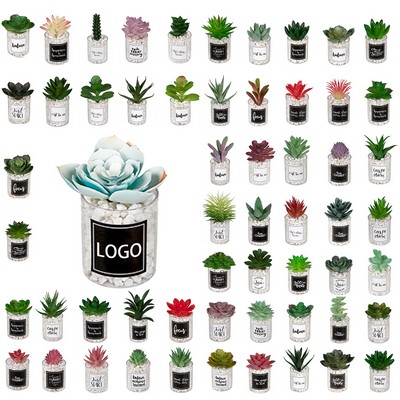 Artificial Succulent Potted Plants