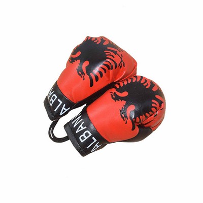 PVC Simulation Boxing Glove Keychain