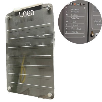Magnetic Acrylic Writing Board