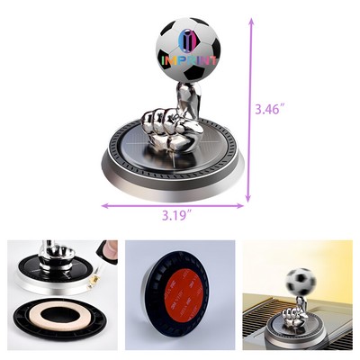 Solar Powered Rotating Soccer Ball