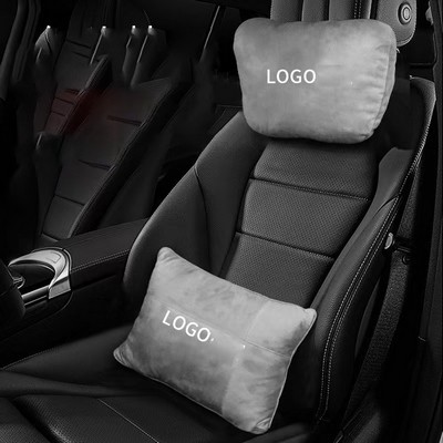 Headdrest lumbar support set