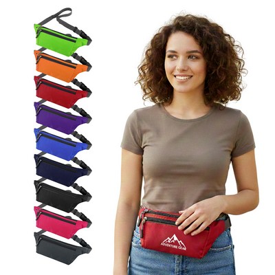 3 Zippered Running Belt Bag