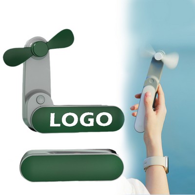 Gale Rechargeable Fan with Swivel Handle