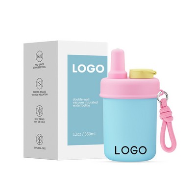 12oz Double Layer Stainless Steel Insulated Cup