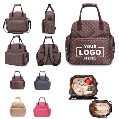 Effortless Travel Mummy Backpack with Integrated Changing Pad.