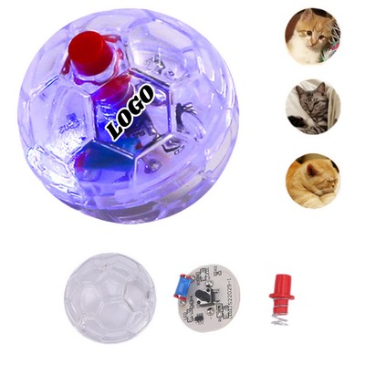 Glowing Transparent Pet Interactive Toy
