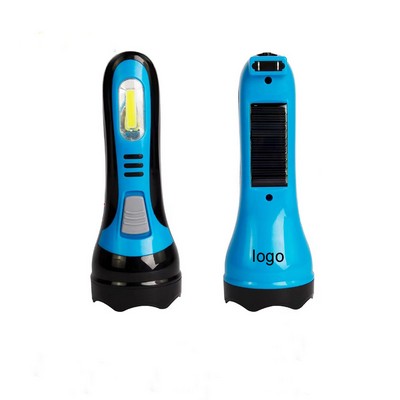 Rechargeable Solar Emergency Flashlight