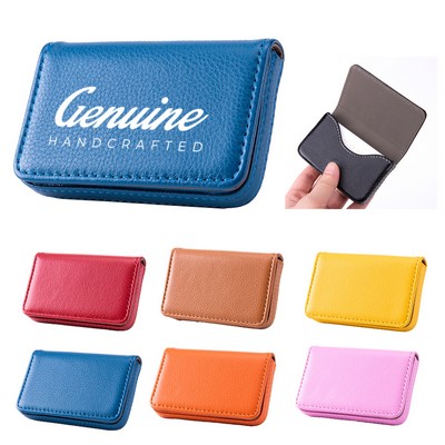 Pu Leather Business Card Holder