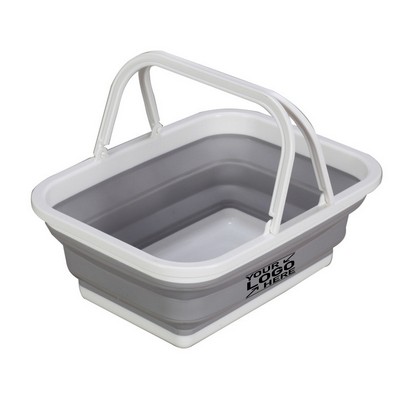 Plastic Folding Picnic Basket