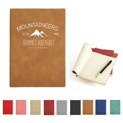 A5 Leather Office Notebook