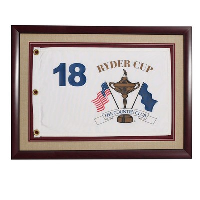 Custom Framed Pin Flag