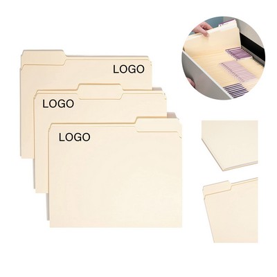 1/3-Cut Tab Letter Size File Folder
