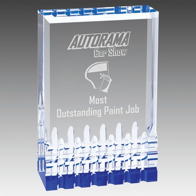 3.5" x 5" Blue Mirage Acrylic