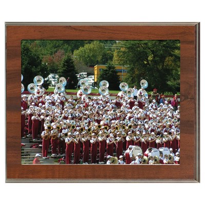 Value Cherry Finish Slide-In Frame Plaque 10" x 8" Window