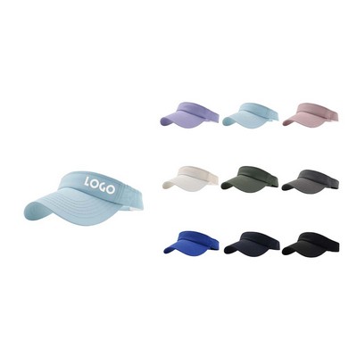 Outdoor Quick-Drying Hollow Top Sun Visor Hat