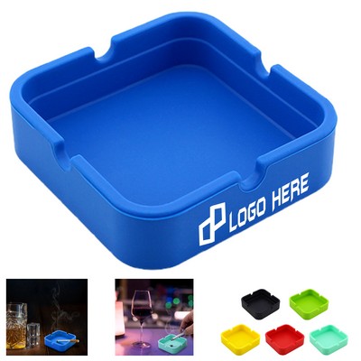 Silicone Square Ashtray