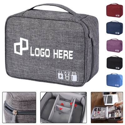 Multipurpose Polyester Electronic Accessories Organizer
