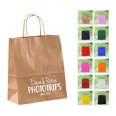 Color Kraft Paper Bag with Handle