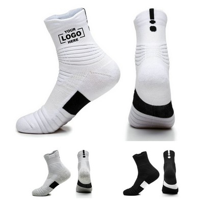 Men's Athletic Basketball Crew Socks.