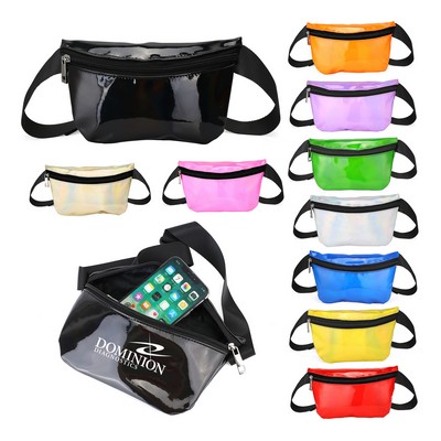 Women's Holographic Waist Fanny Pack