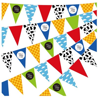 Pennant Banner Flags Infant and toddler room decoration.
