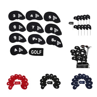 11 Pack Golf Head Covers Set