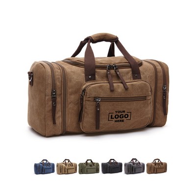 Extra Large Canvas Travel Duffel Bag.