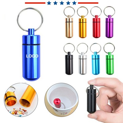 Keychain Pill Holder
