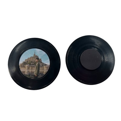 Vinyl Record Shape Fridge Magnet