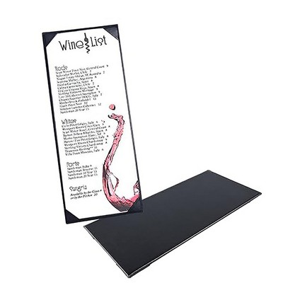 4.25 x 11 inch 1 View Menu Holder Menu Covers Menus Pad-folios Clipboard Certificate Holders