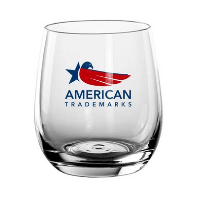 12 oZ Premium Round Carve Glass full color UV Print